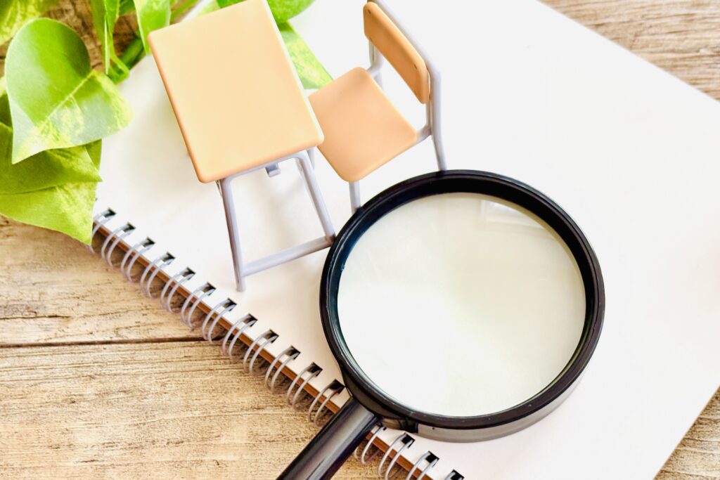 志望校や塾、学校を探すイメージ画像